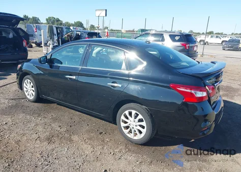 2018 Nissan Sentra Sv из США, поврежденный, VIN 3N1AB7AP4JL605147